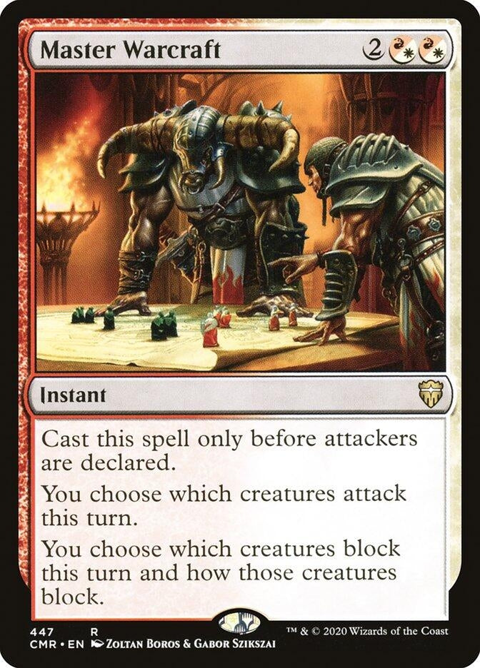 Image for Master Warcraft (447) - Magic: The Gathering