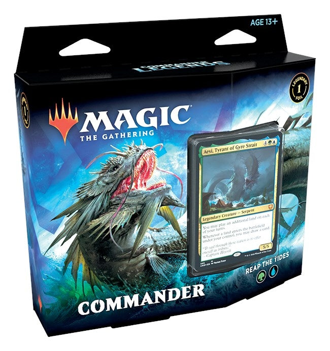 Image for Commander Legends - Reap the Tides Commander Deck - Magic: The Gathering