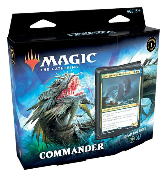 Image for Commander Legends - Reap the Tides Commander Deck - Magic: The Gathering