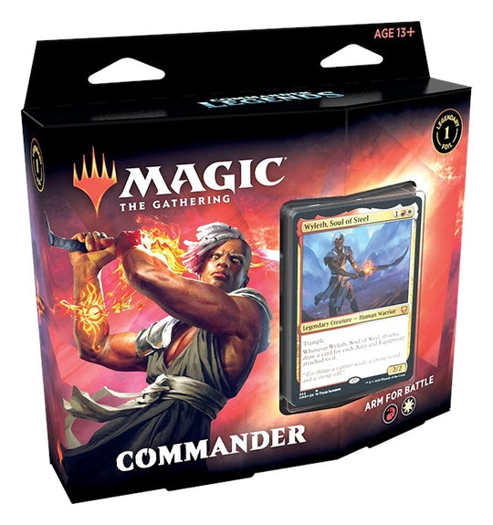 Image for Commander Legends - Arm for Battle Commander Deck - Magic: The Gathering
