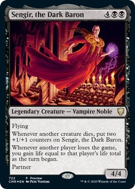 Image for Sengir, the Dark Baron (Alternate Art) (722) - Magic: The Gathering