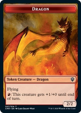 Image for Dragon Token (7) - Magic: The Gathering