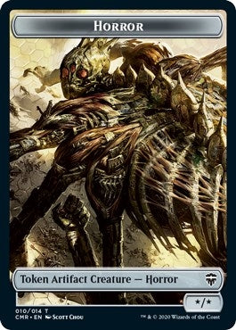 Image for Horror // Thrull Double-Sided Token (10 // 5) - Magic: The Gathering