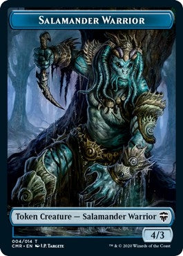 Image for Salamander Warrior // Zombie Double-Sided Token (4 // 6) - Magic: The Gathering
