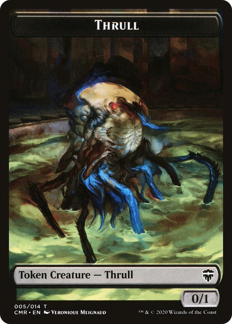 Image for Thrull // Treasure Double-Sided Token (5 // 12) - Magic: The Gathering
