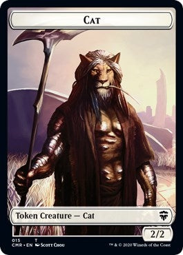 Image for Cat // Soldier Double-Sided Token (15 // 16) - Magic: The Gathering