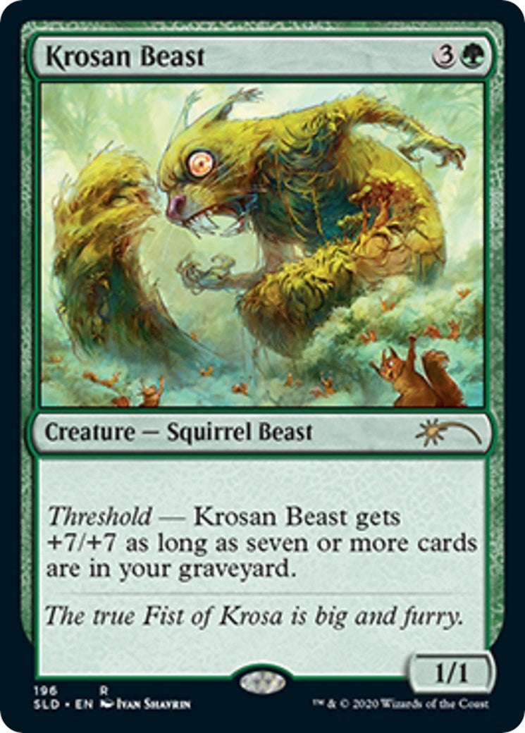 Image for Krosan Beast (196) - Magic: The Gathering