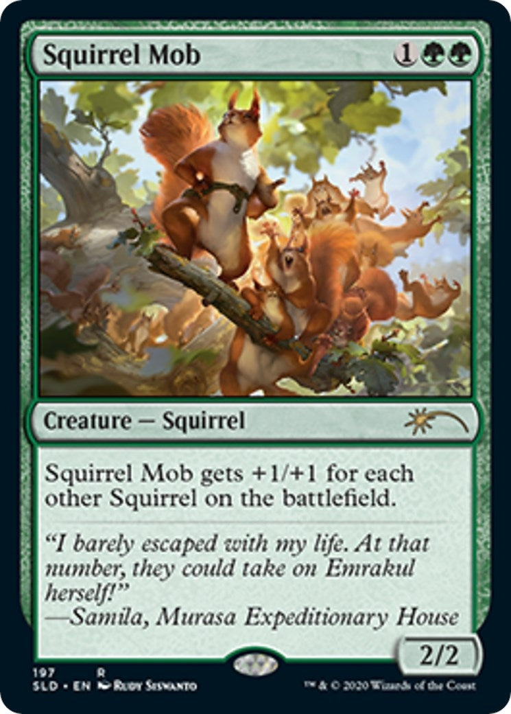 Image for Squirrel Mob (197) - Magic: The Gathering