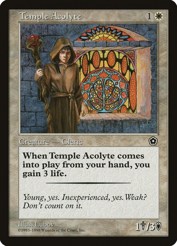 Image for Temple Acolyte - Magic: The Gathering