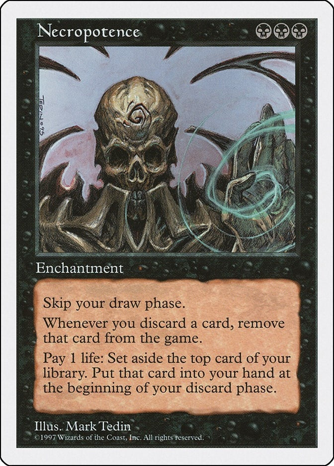 Image for Necropotence - Magic: The Gathering