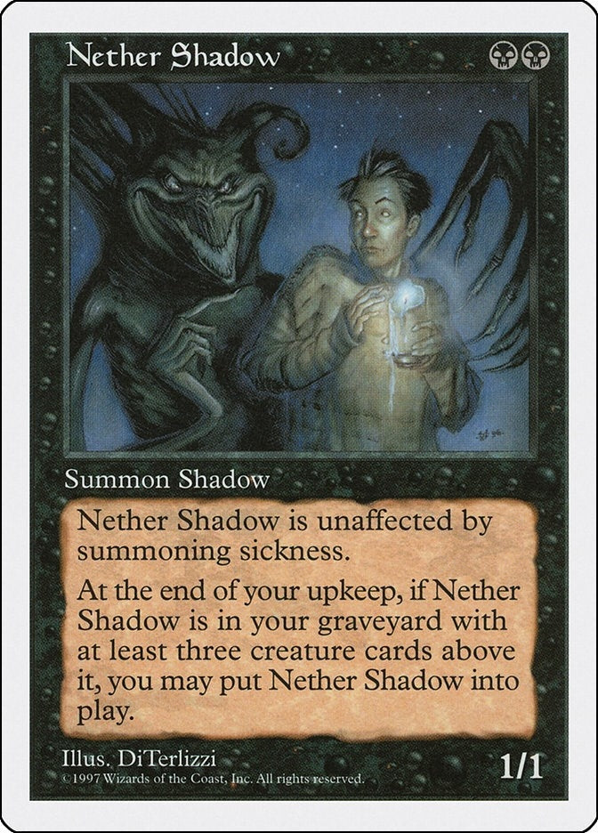 Image for Nether Shadow - Magic: The Gathering