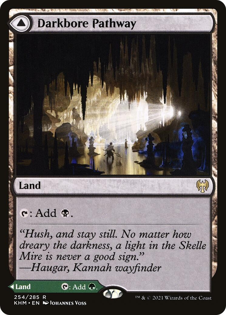 Image for Darkbore Pathway (254) - Magic: The Gathering