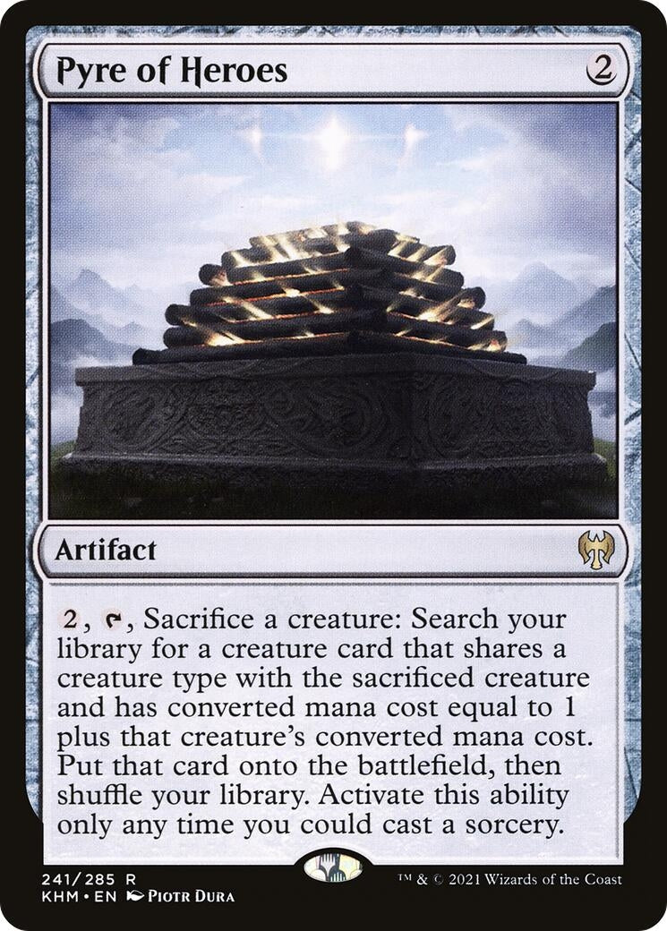 Image for Pyre of Heroes (241) (KHM) - Magic: The Gathering