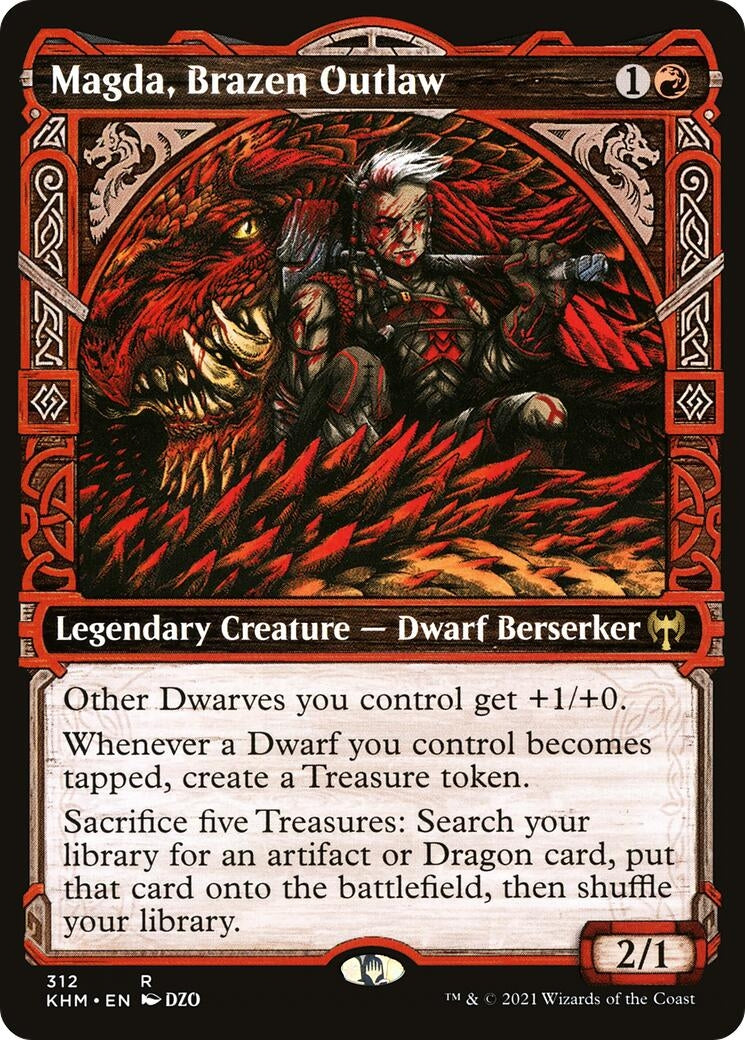 Image for Magda, Brazen Outlaw (Showcase) (312) - Magic: The Gathering