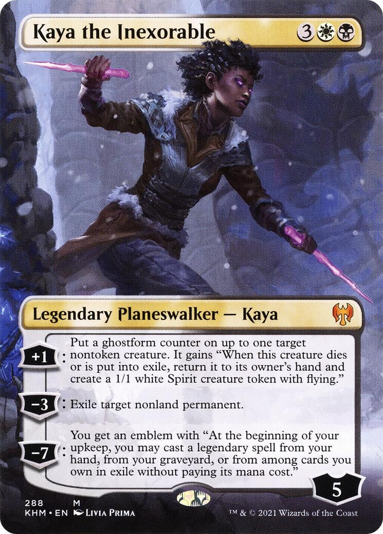 Image for Kaya the Inexorable (Borderless) (288) - Magic: The Gathering