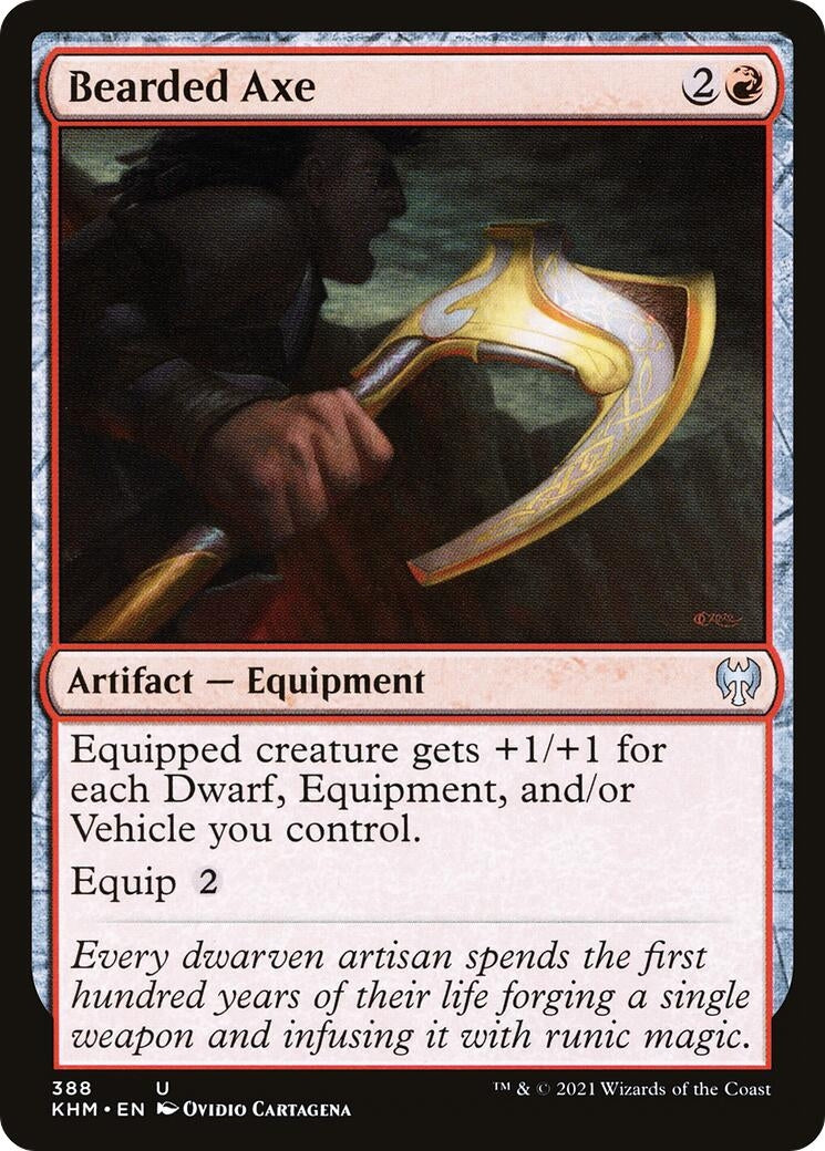 Image for Bearded Axe (388) (KHM) - Magic: The Gathering