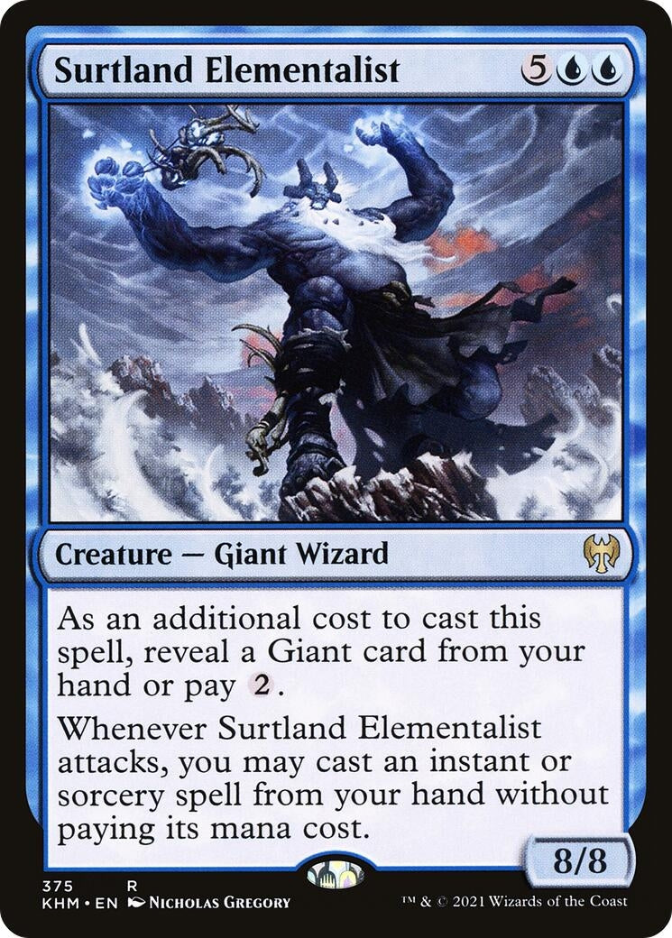 Image for Surtland Elementalist (375) (KHM) - Magic: The Gathering