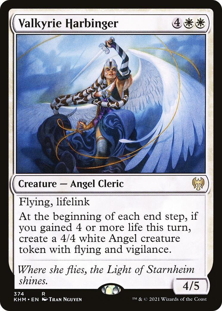 Image for Valkyrie Harbinger (374) (KHM) - Magic: The Gathering