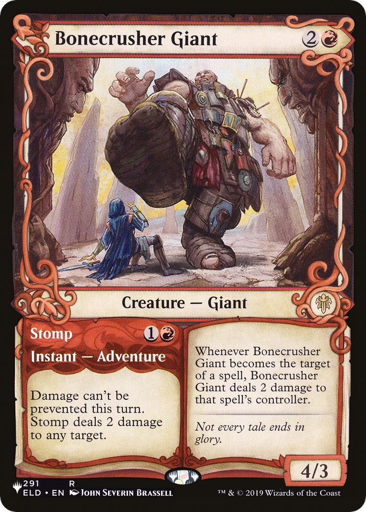 Image for Bonecrusher Giant (Showcase) (291/269) - Magic: The Gathering