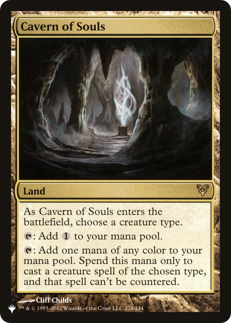 Image for Cavern of Souls (226/244) (LIST) - Magic: The Gathering