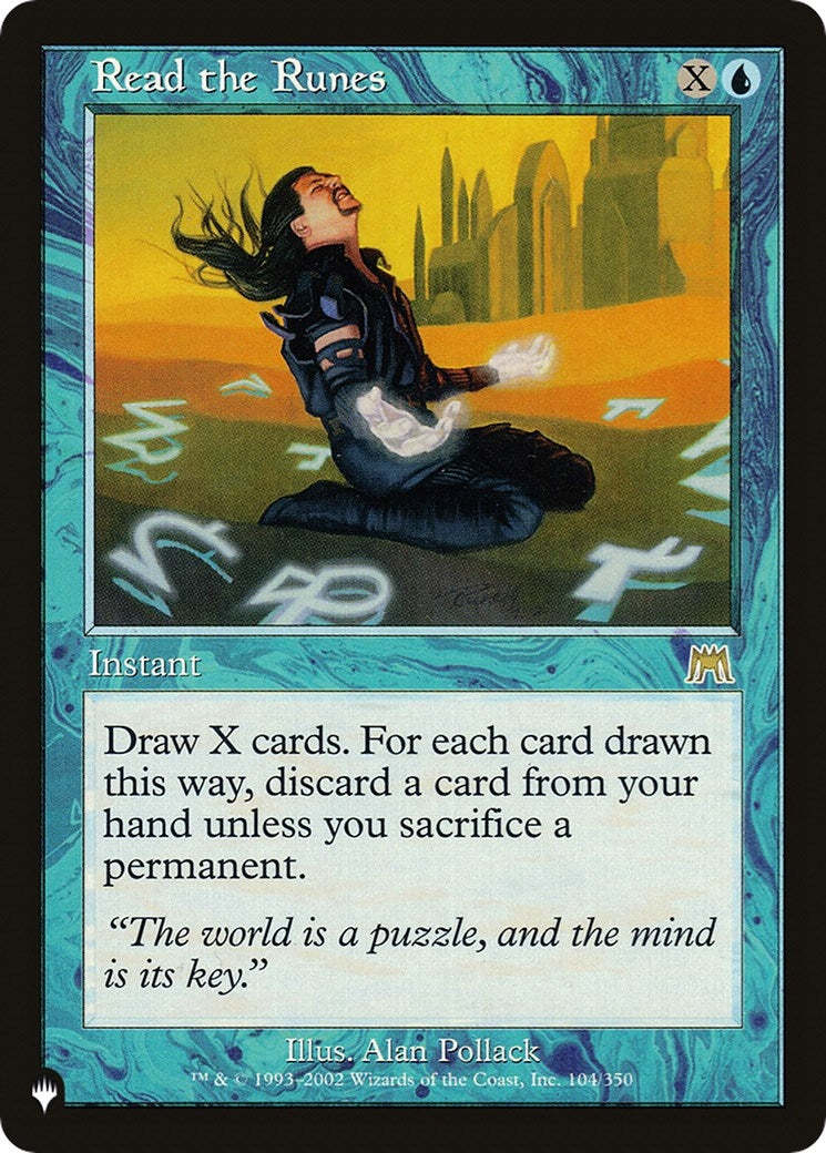 Image for Read the Runes (104/350) - Magic: The Gathering