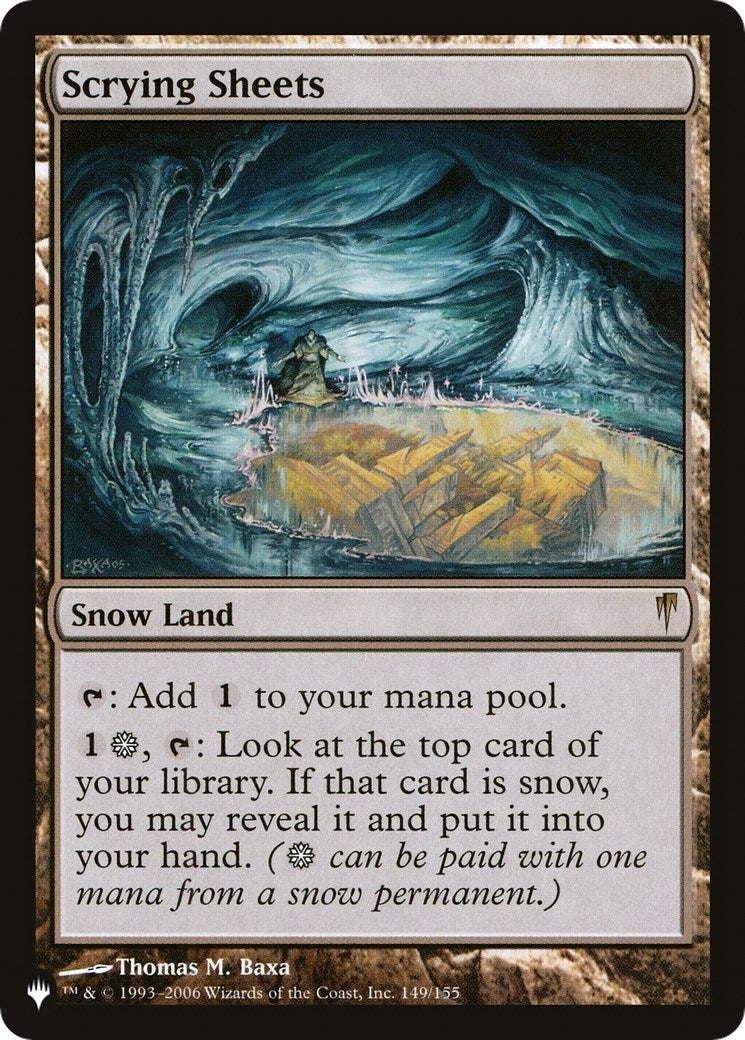 Image for Scrying Sheets (149/155) - Magic: The Gathering