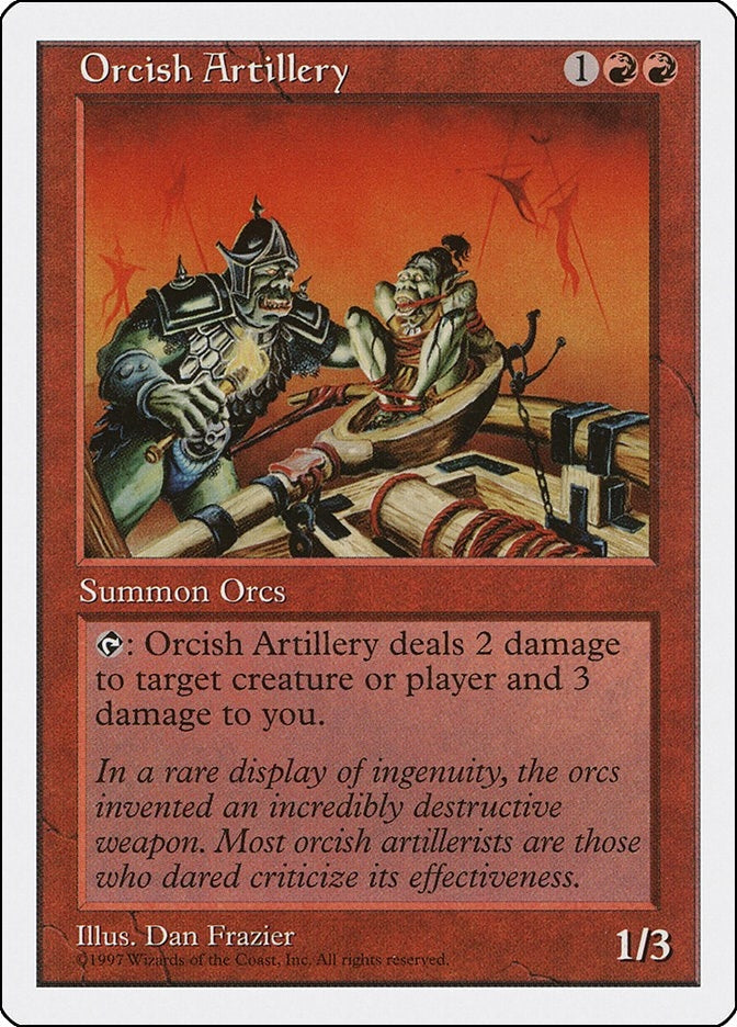 Image for Orcish Artillery - Magic: The Gathering