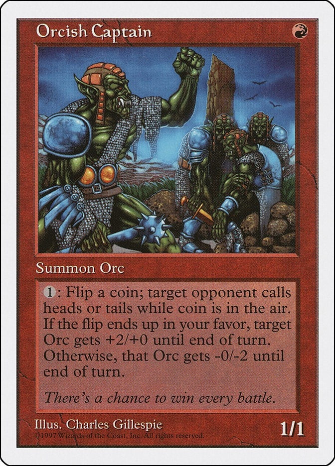 Image for Orcish Captain - Magic: The Gathering