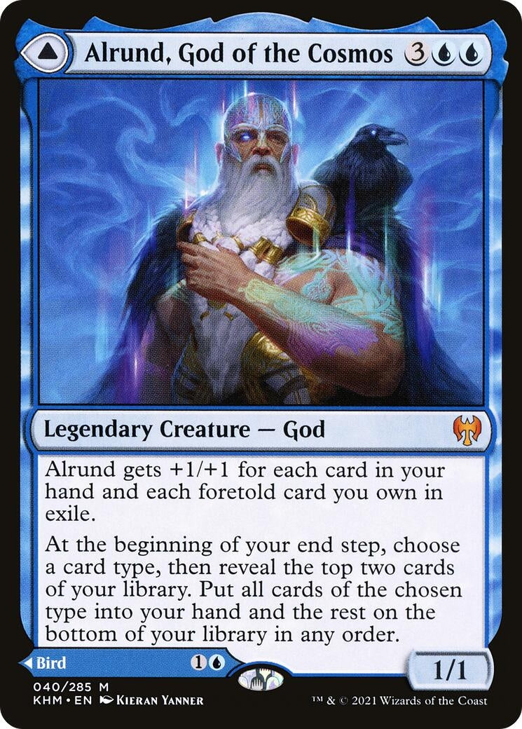 Image for Alrund, God of the Cosmos (40) (KHM) - Magic: The Gathering