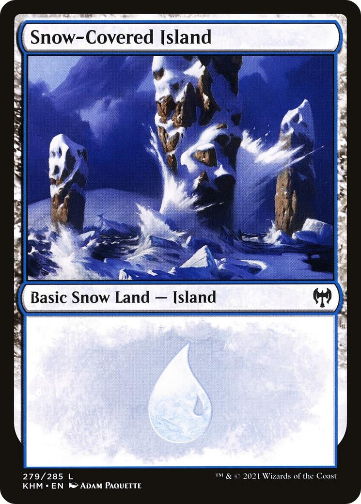 Image for Snow-Covered Island (279) (279) - Magic: The Gathering