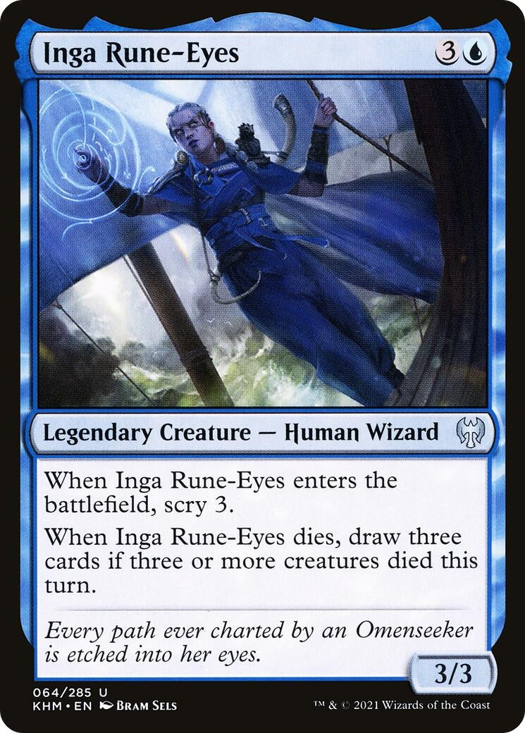 Image for Inga Rune-Eyes (64) - Magic: The Gathering