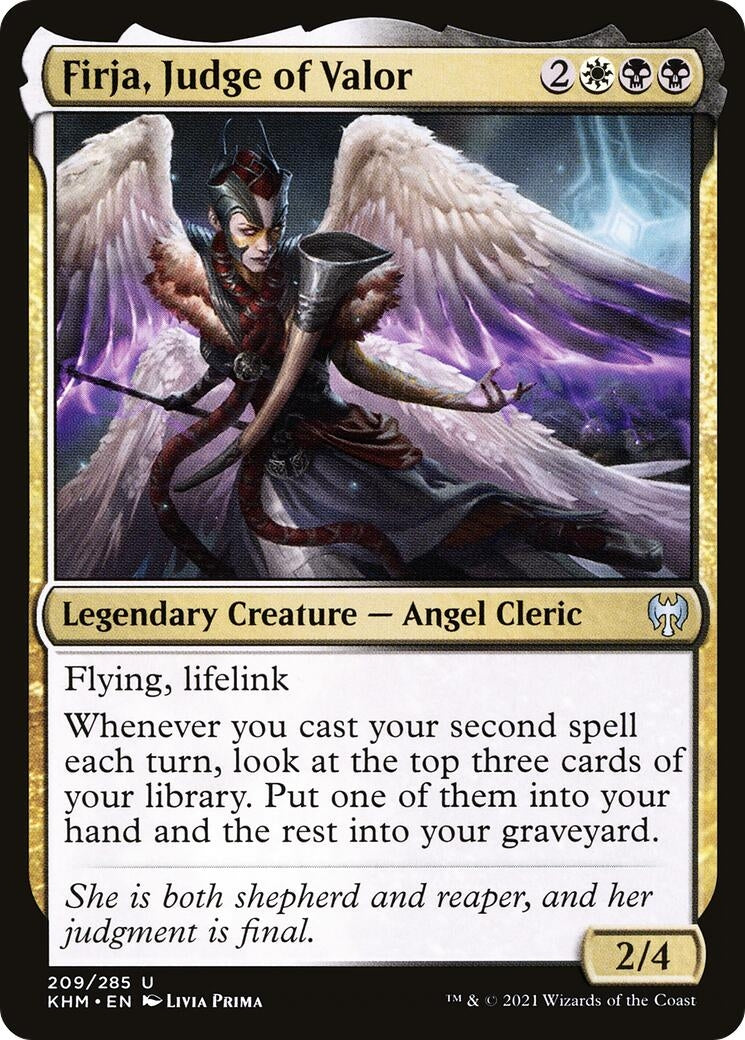 Image for Firja, Judge of Valor (209) - Magic: The Gathering
