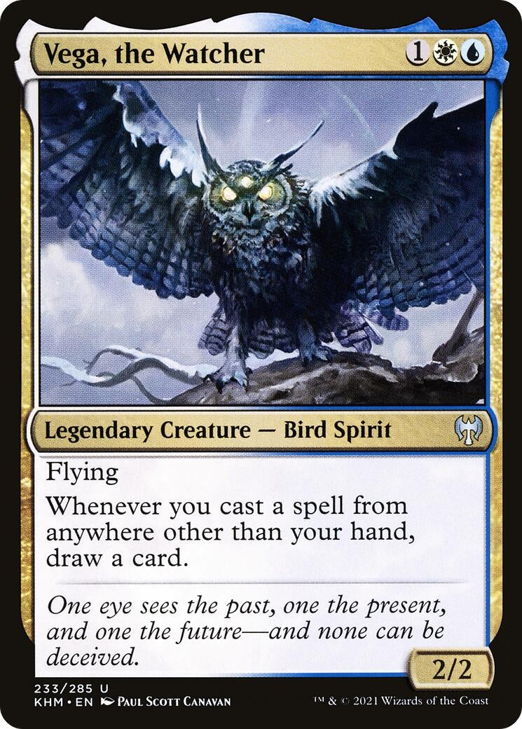 Image for Vega, the Watcher (233) (KHM) - Magic: The Gathering