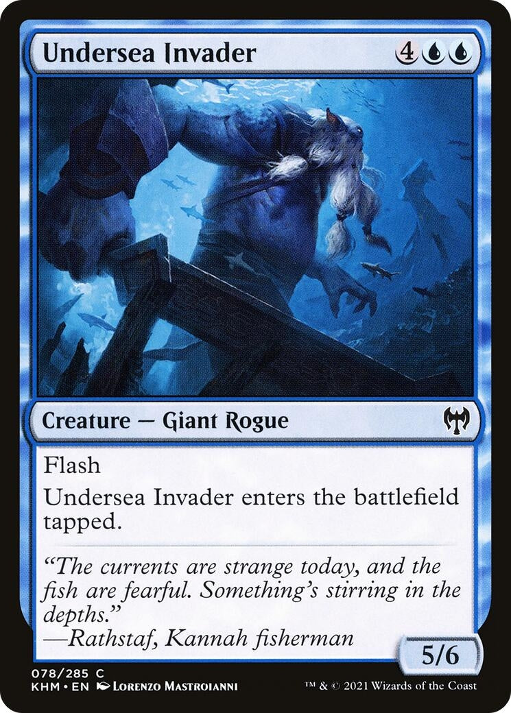 Image for Undersea Invader (78) (KHM) - Magic: The Gathering