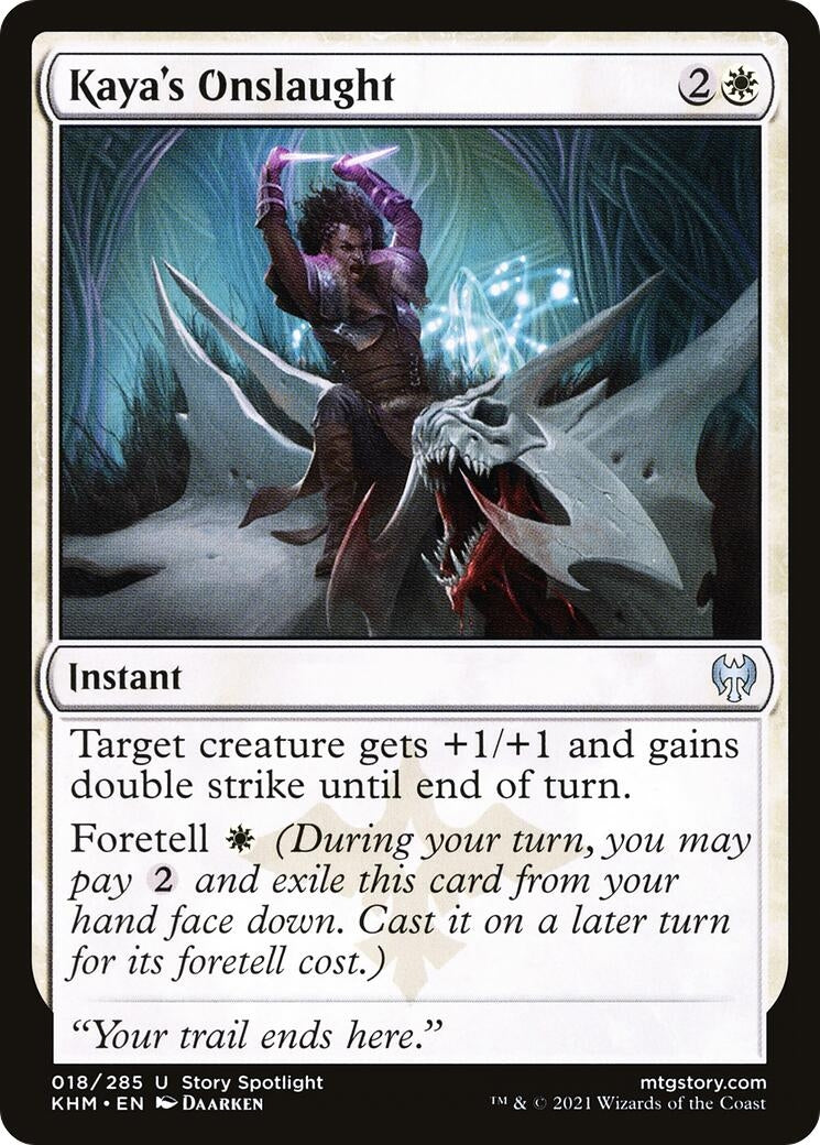 Image for Kaya's Onslaught (18) (KHM) - Magic: The Gathering