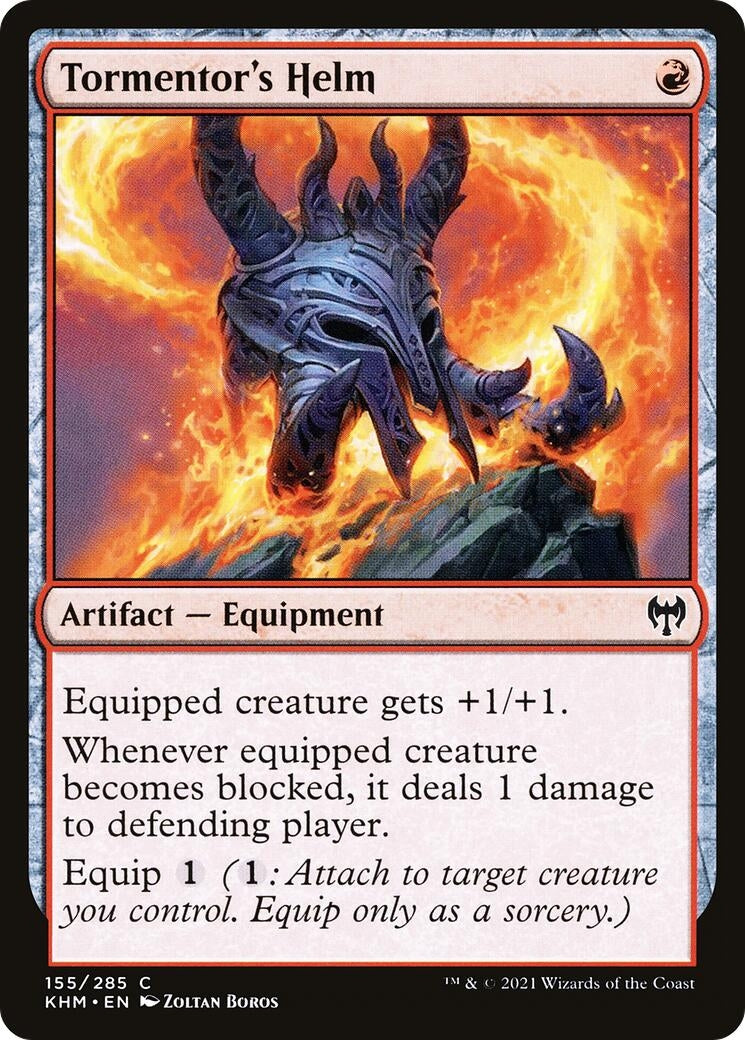 Image for Tormentor's Helm (155) (KHM) - Magic: The Gathering
