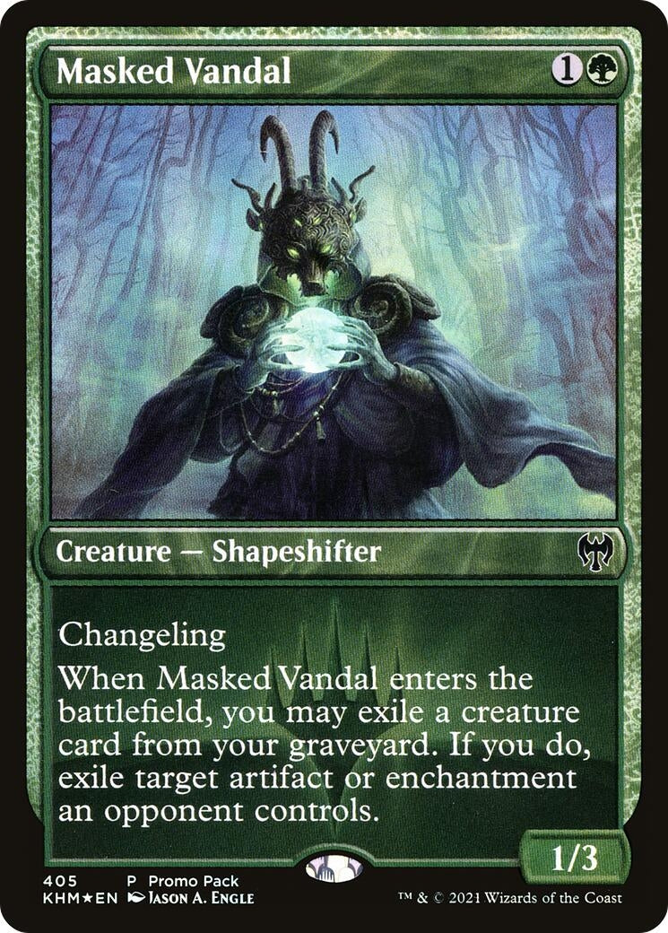 Image for Masked Vandal (405) - Magic: The Gathering