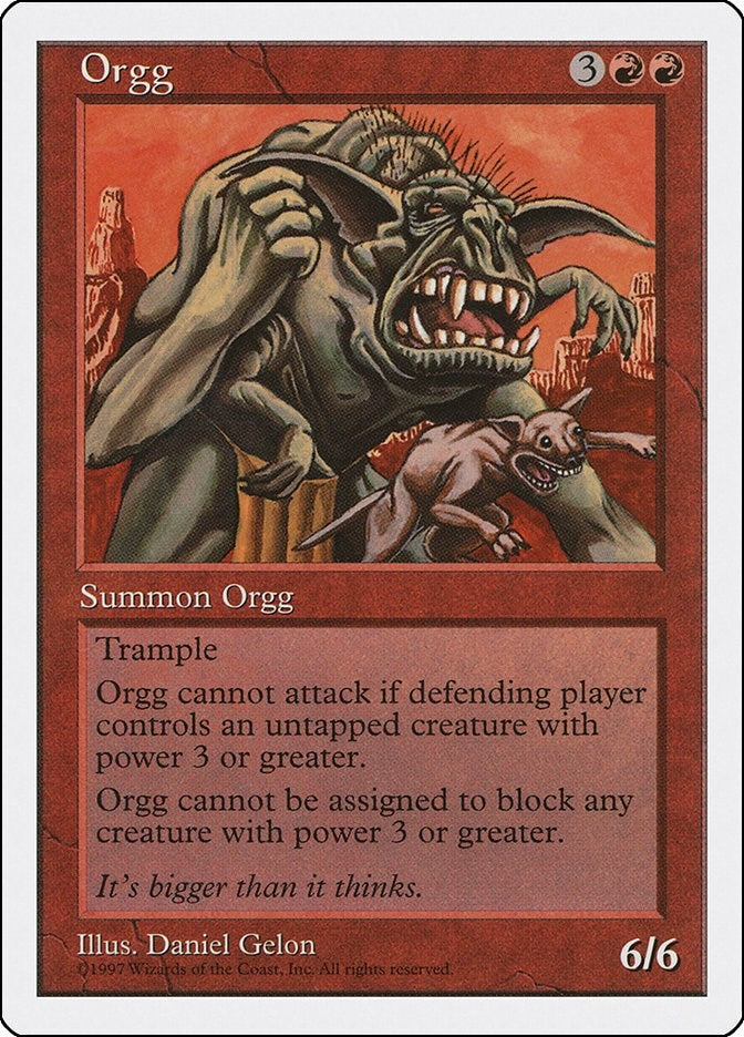 Image for Orgg - Magic: The Gathering
