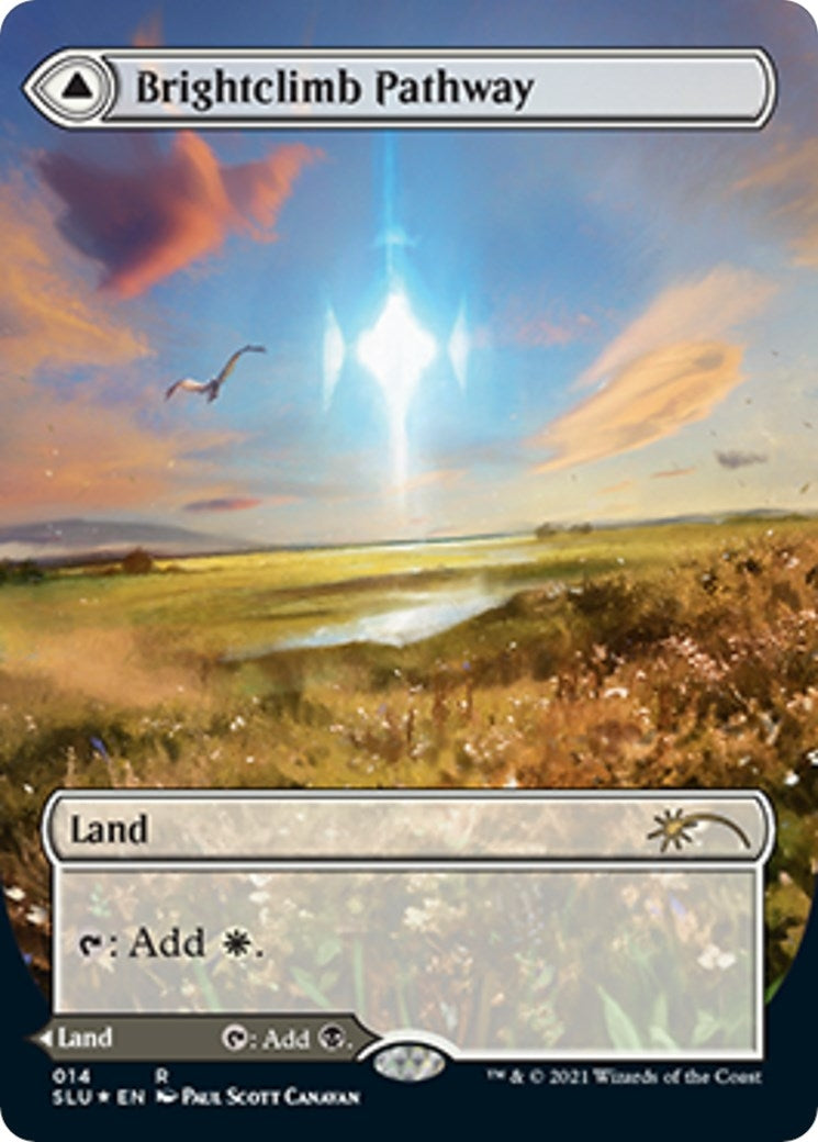 Image for Brightclimb Pathway (Borderless) (14) - Magic: The Gathering