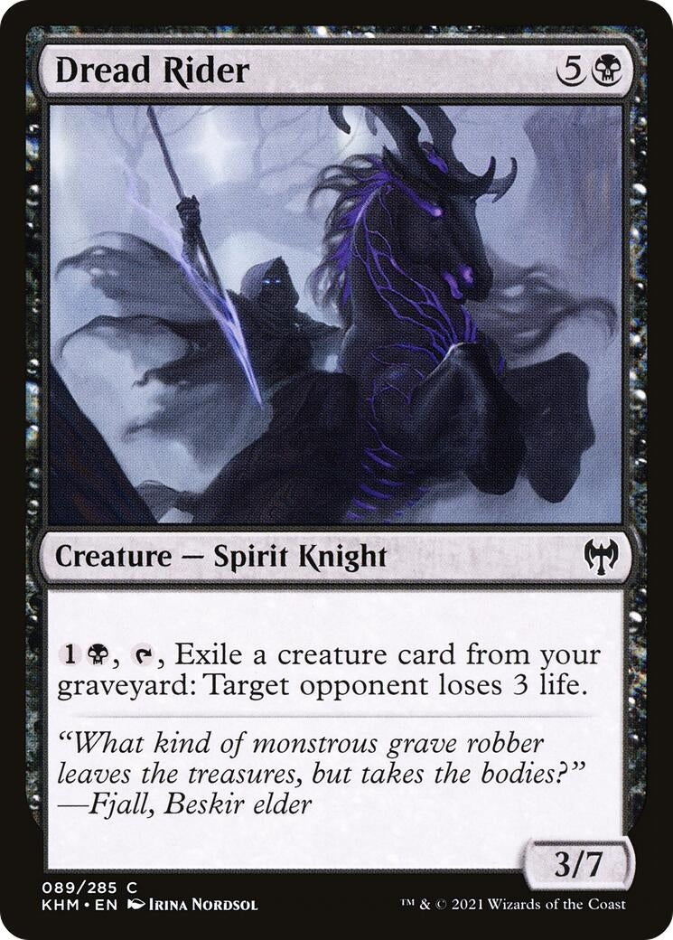 Image for Dread Rider (89) (KHM) - Magic: The Gathering