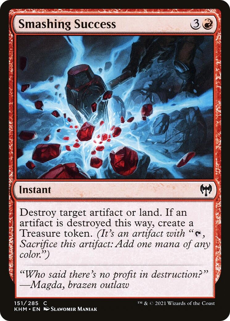 Image for Smashing Success (151) (KHM) - Magic: The Gathering
