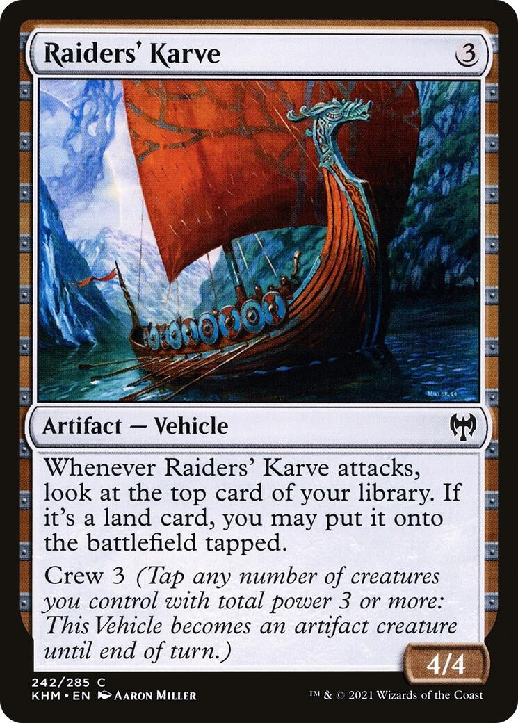 Image for Raiders' Karve (242) (KHM) - Magic: The Gathering