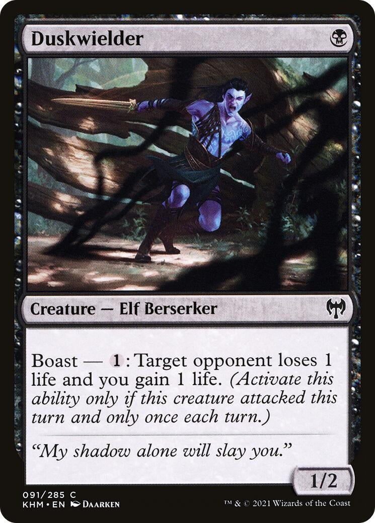 Image for Duskwielder (91) - Magic: The Gathering