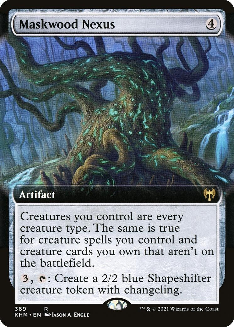 Image for Maskwood Nexus (Extended Art) (369) - Magic: The Gathering