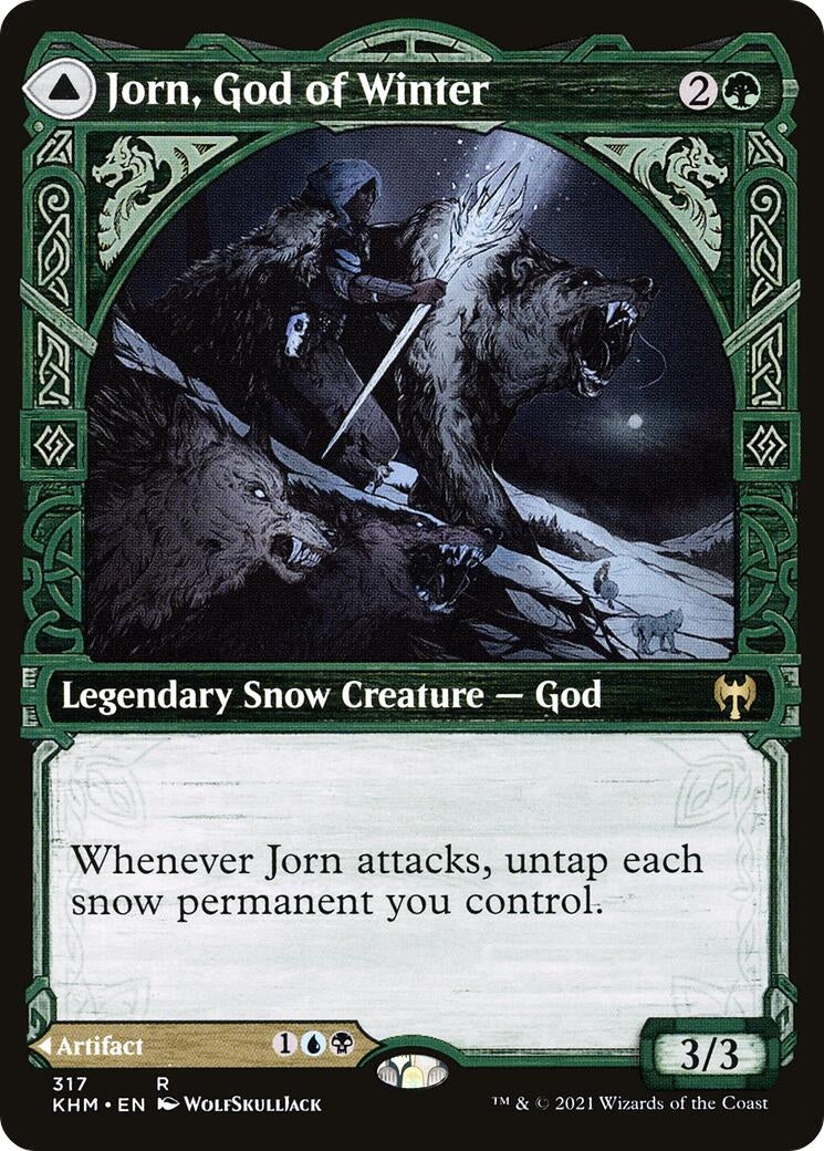 Image for Jorn, God of Winter (Showcase) (317) (KHM) - Magic: The Gathering