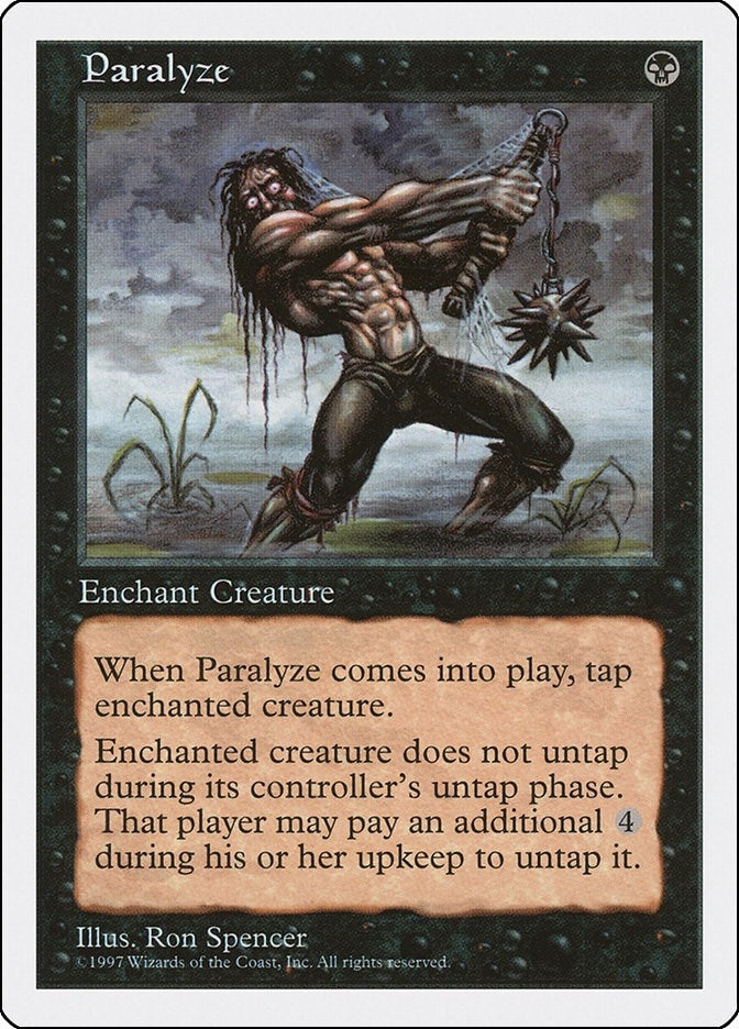 Image for Paralyze - Magic: The Gathering