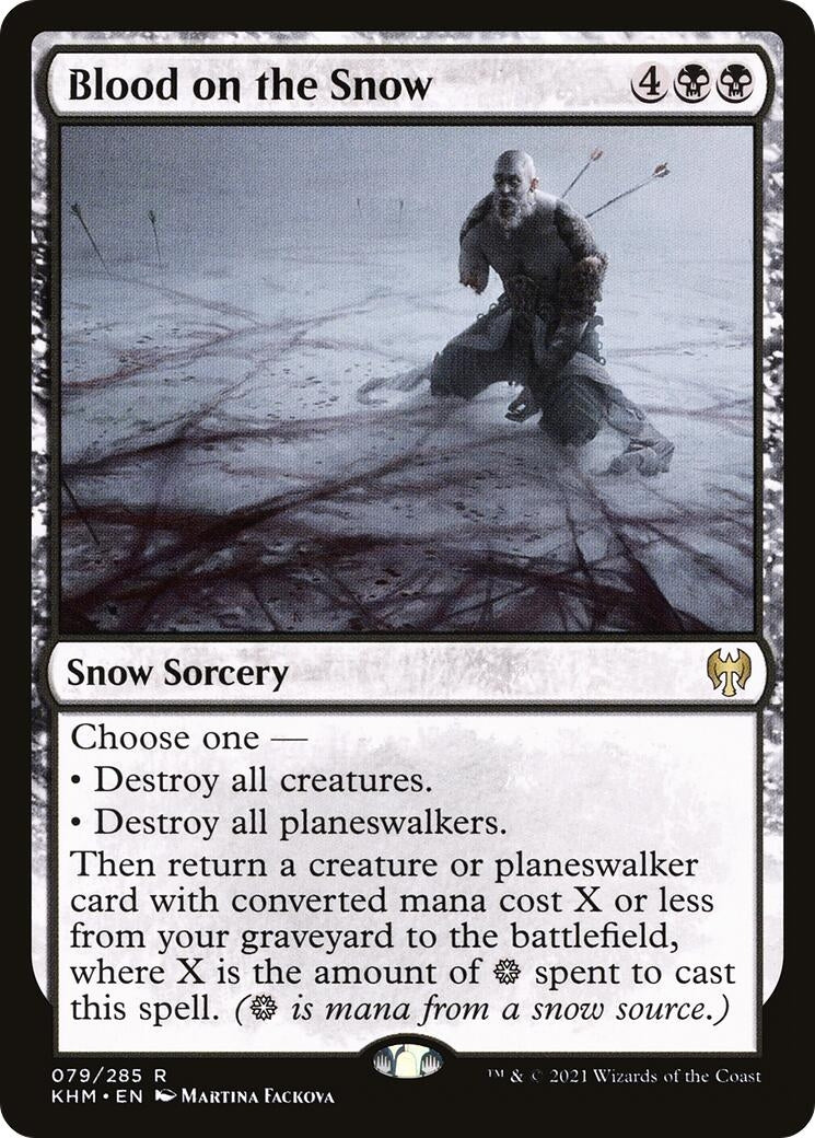 Image for Blood on the Snow (79) - Magic: The Gathering