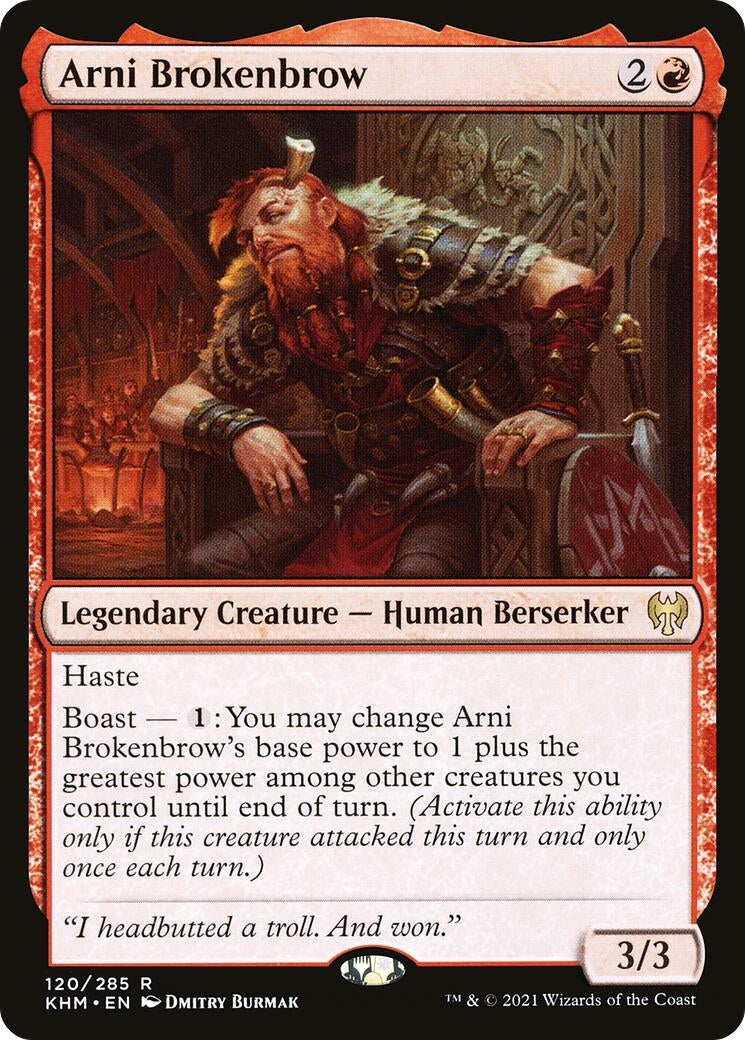 Image for Arni Brokenbrow (120) (KHM) - Magic: The Gathering