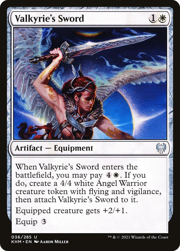 Image for Valkyrie's Sword (36) - Magic: The Gathering