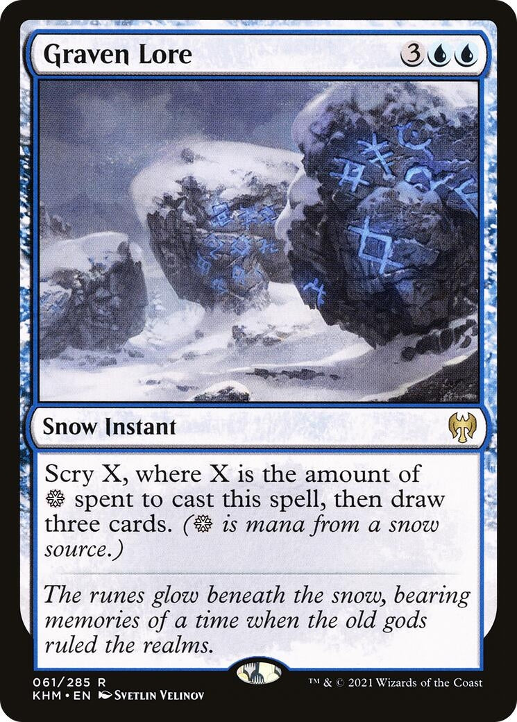 Image for Graven Lore (61) (KHM) - Magic: The Gathering